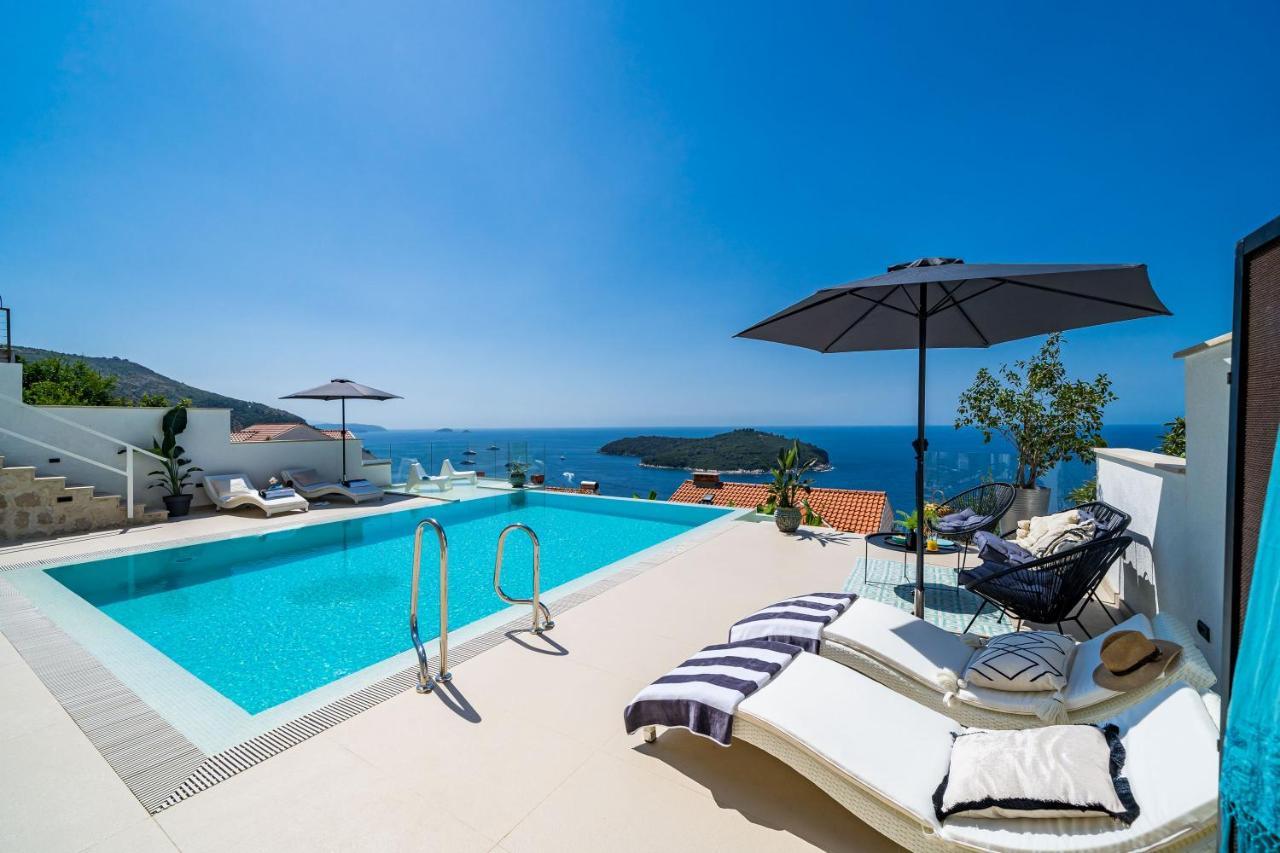 Апартаменти Cosy Loft W Private Pool & Patio Дубровник Екстер'єр фото