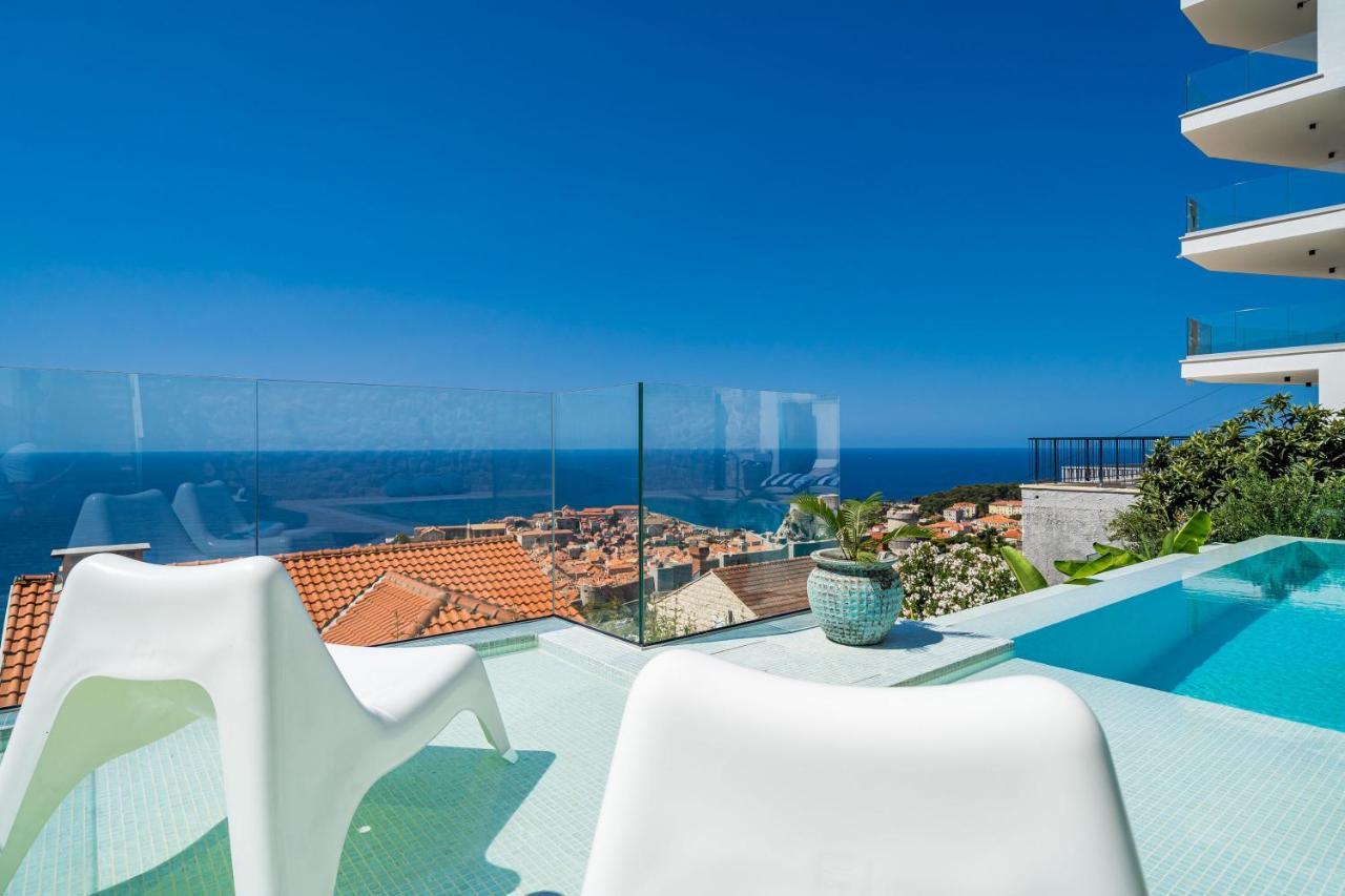 Апартаменти Cosy Loft W Private Pool & Patio Дубровник Екстер'єр фото